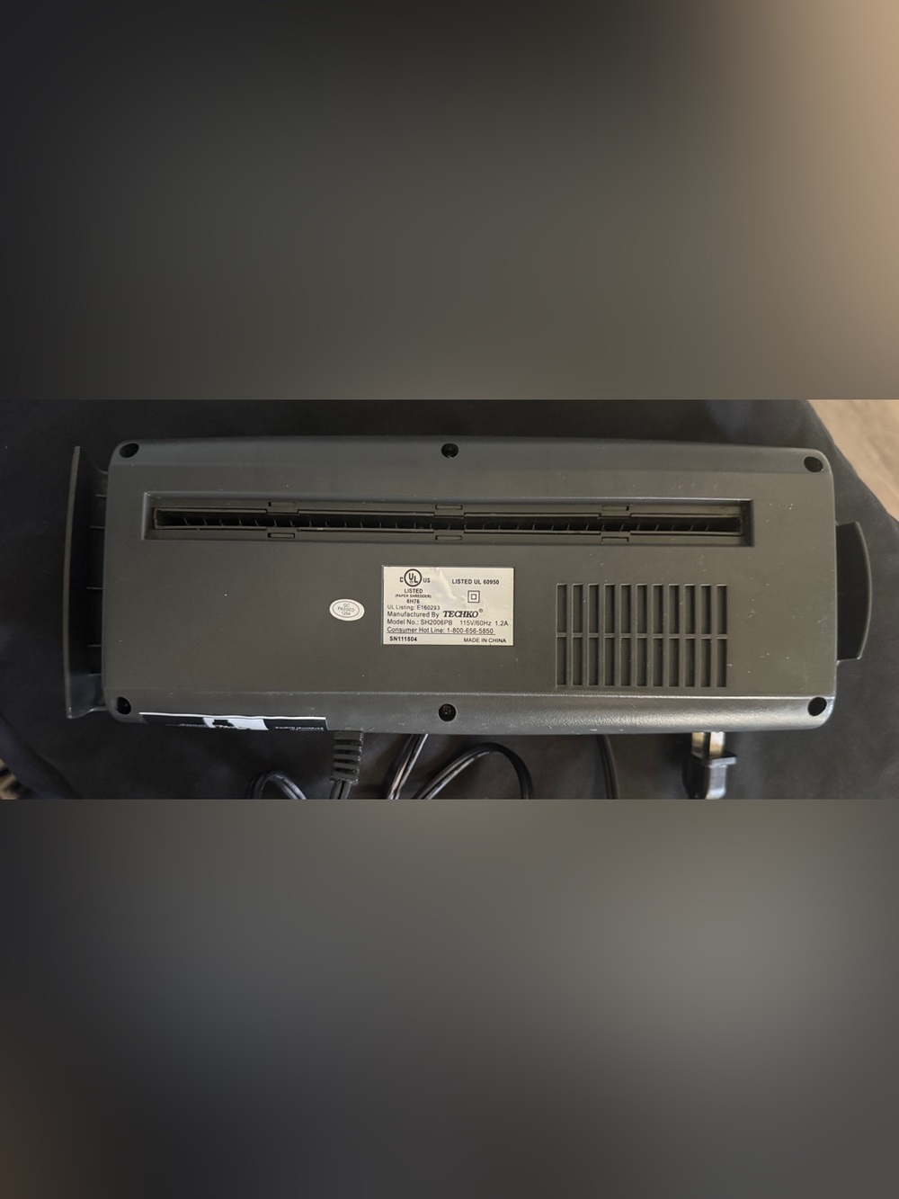 Techko Privacy Guard Paper Shredder - Picture 4 of 5